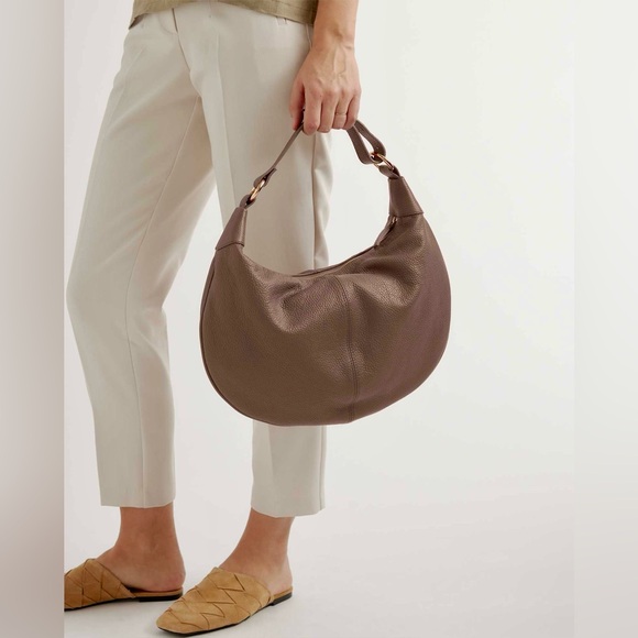 Quince Italian Leather Shoulder Bag - Picture 2 of 7